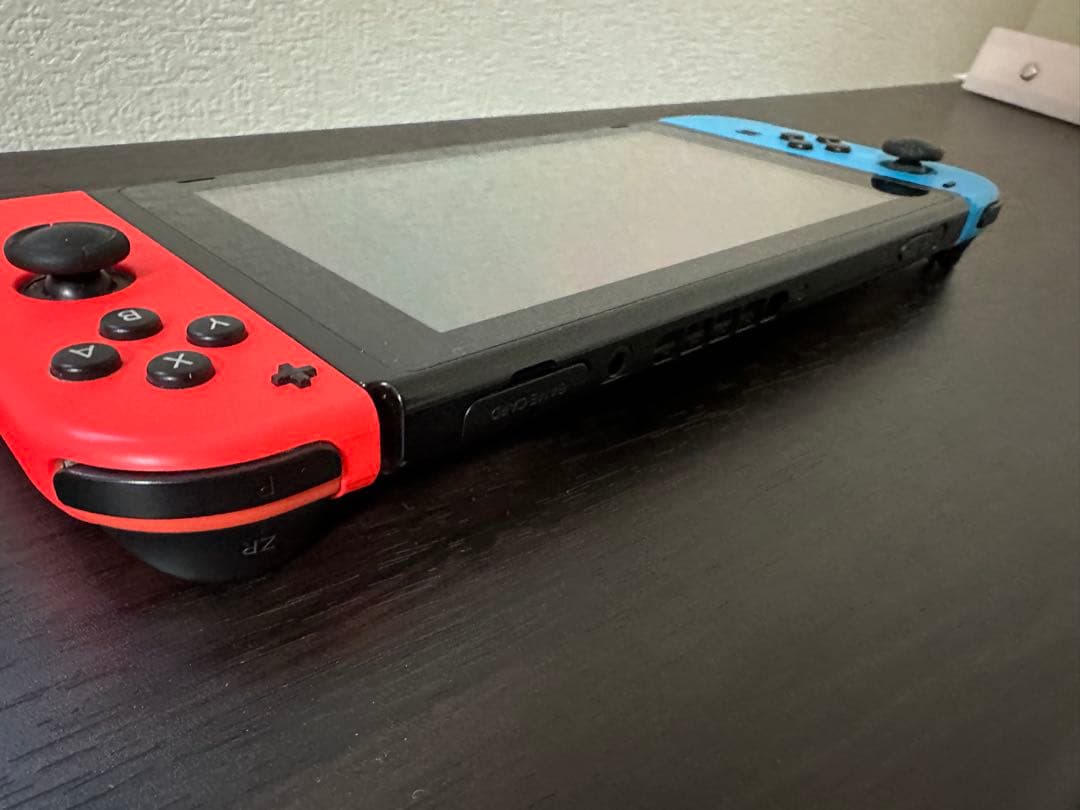 Nintendo Switch 本体 青/オレンジ Joy-Con付き　バッグ付