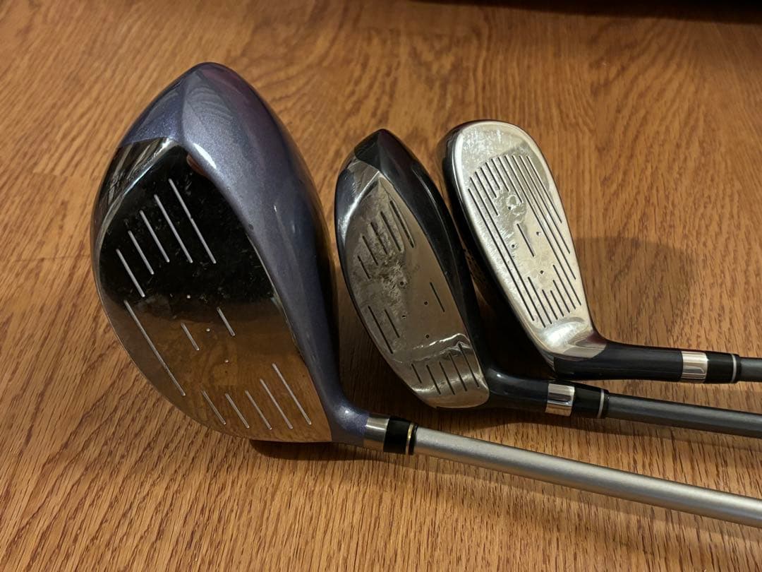 Lamola レディース ゴルフクラブセット　ハーフセット　7本＋バッグ2個付き