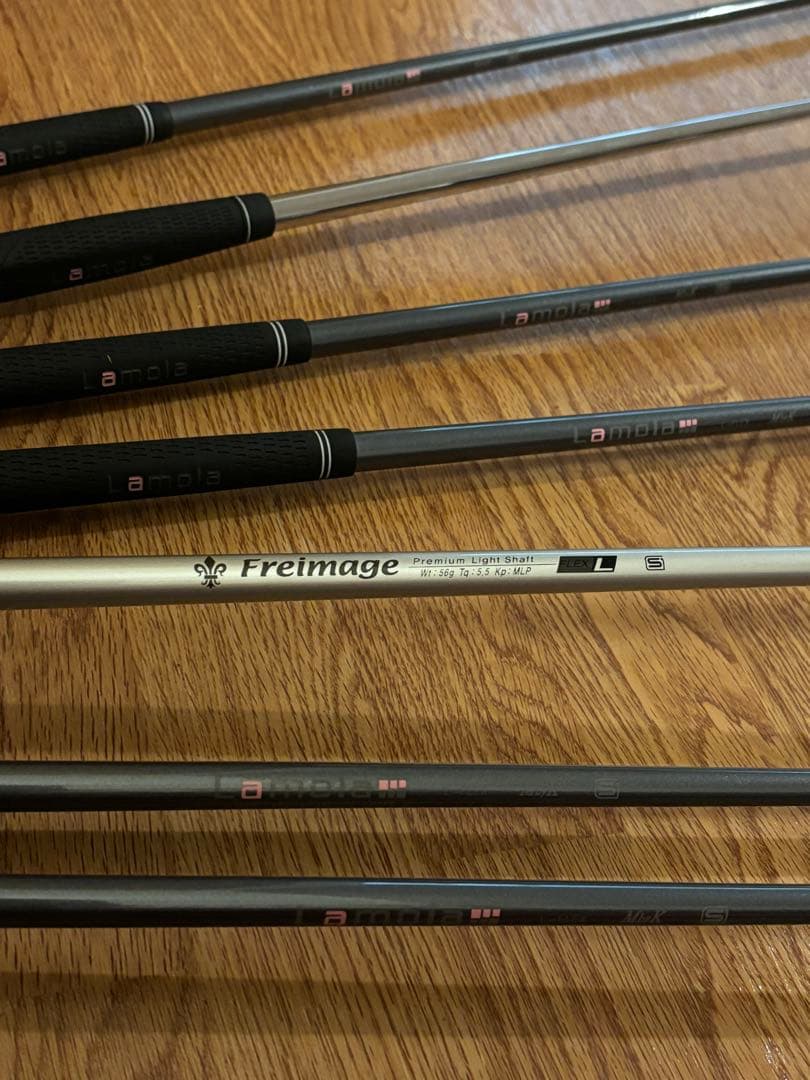 Lamola レディース ゴルフクラブセット　ハーフセット　7本＋バッグ2個付き