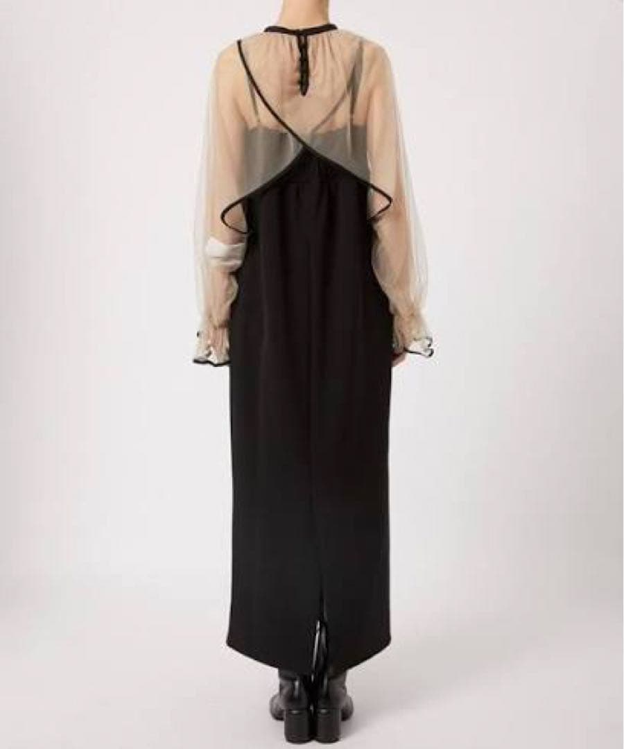 【新品タグ付】AMERI MANY WAY AIRY VEIL DRESS