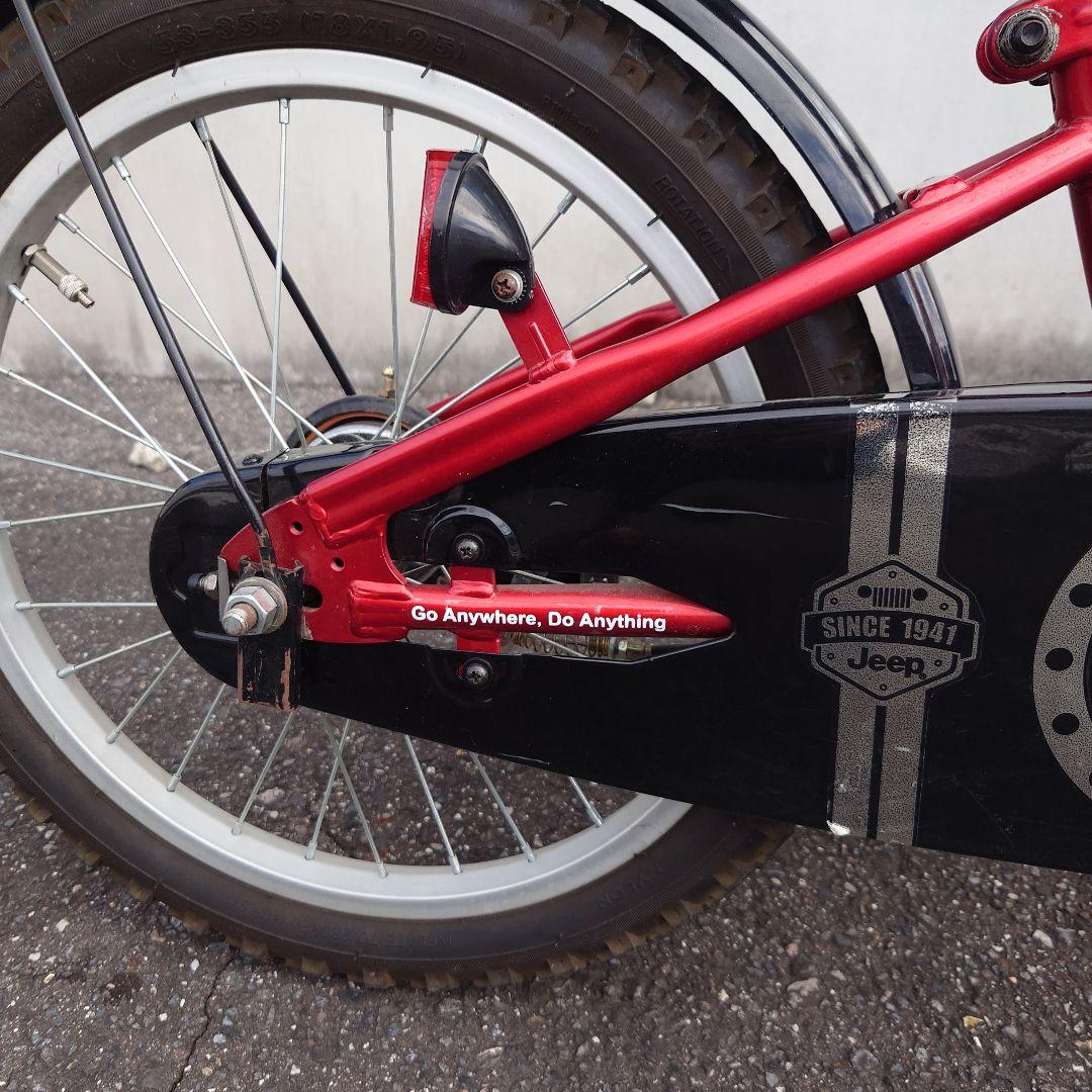 3UR様、専用　　Jeep キッズバイク 18インチ 赤