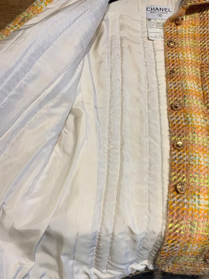 【新品未使用】CHANEL ウール ツイード ジャケット 定価659000円