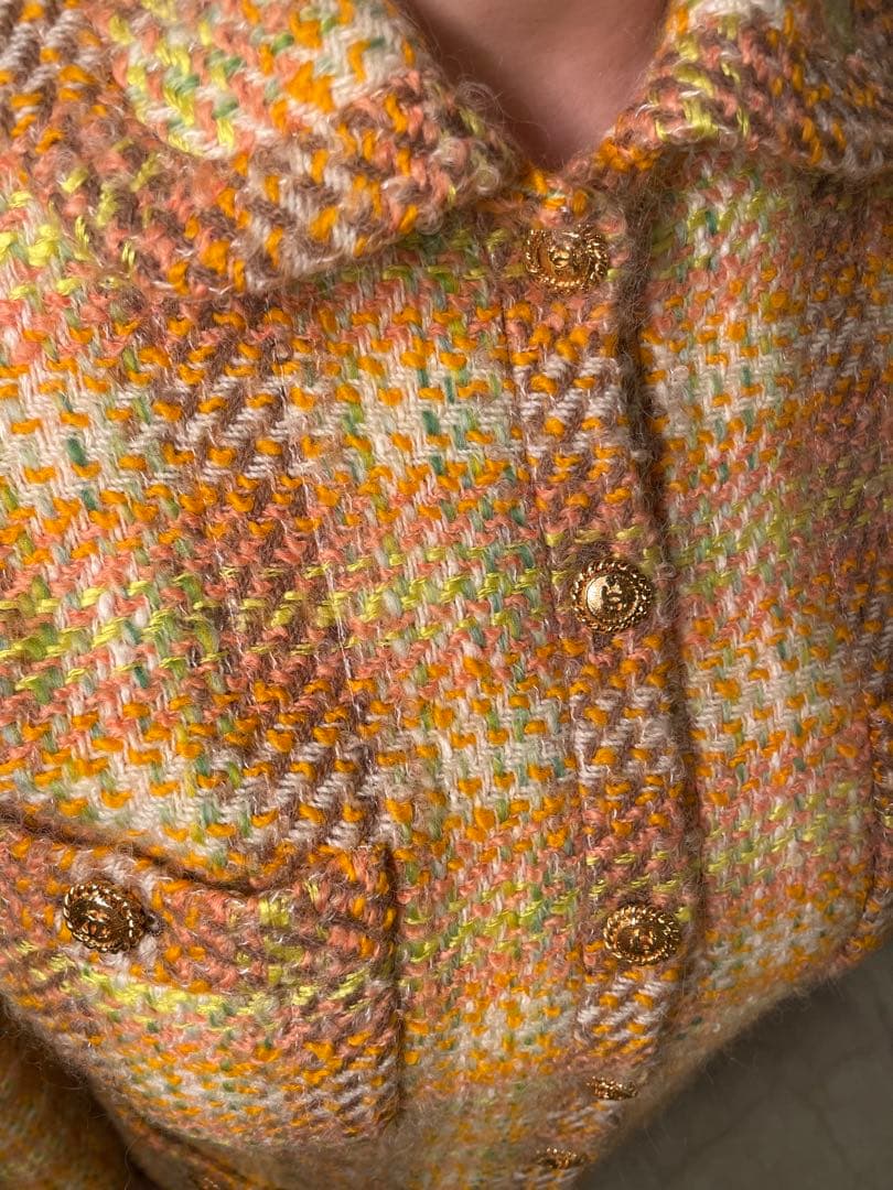 【新品未使用】CHANEL ウール ツイード ジャケット 定価659000円