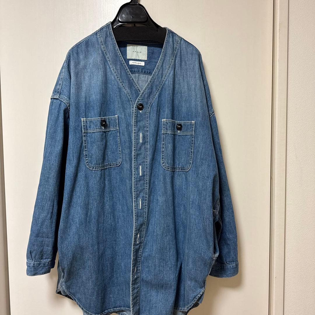 argue baseball denim jacket デニムジャケット