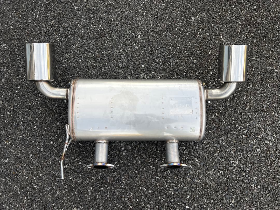 Z34 フェアレディZ NISMO 純正マフラー HKS