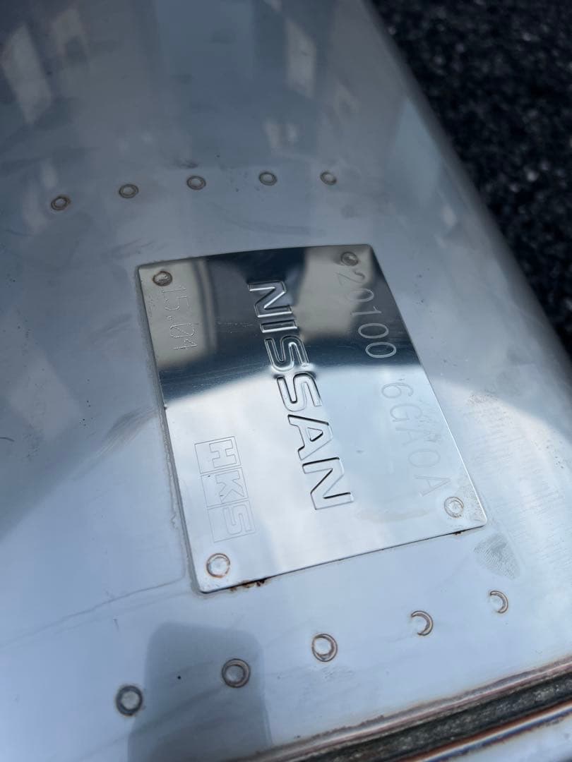 Z34 フェアレディZ NISMO 純正マフラー HKS