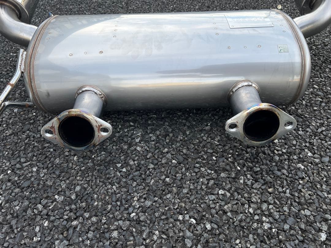 Z34 フェアレディZ NISMO 純正マフラー HKS