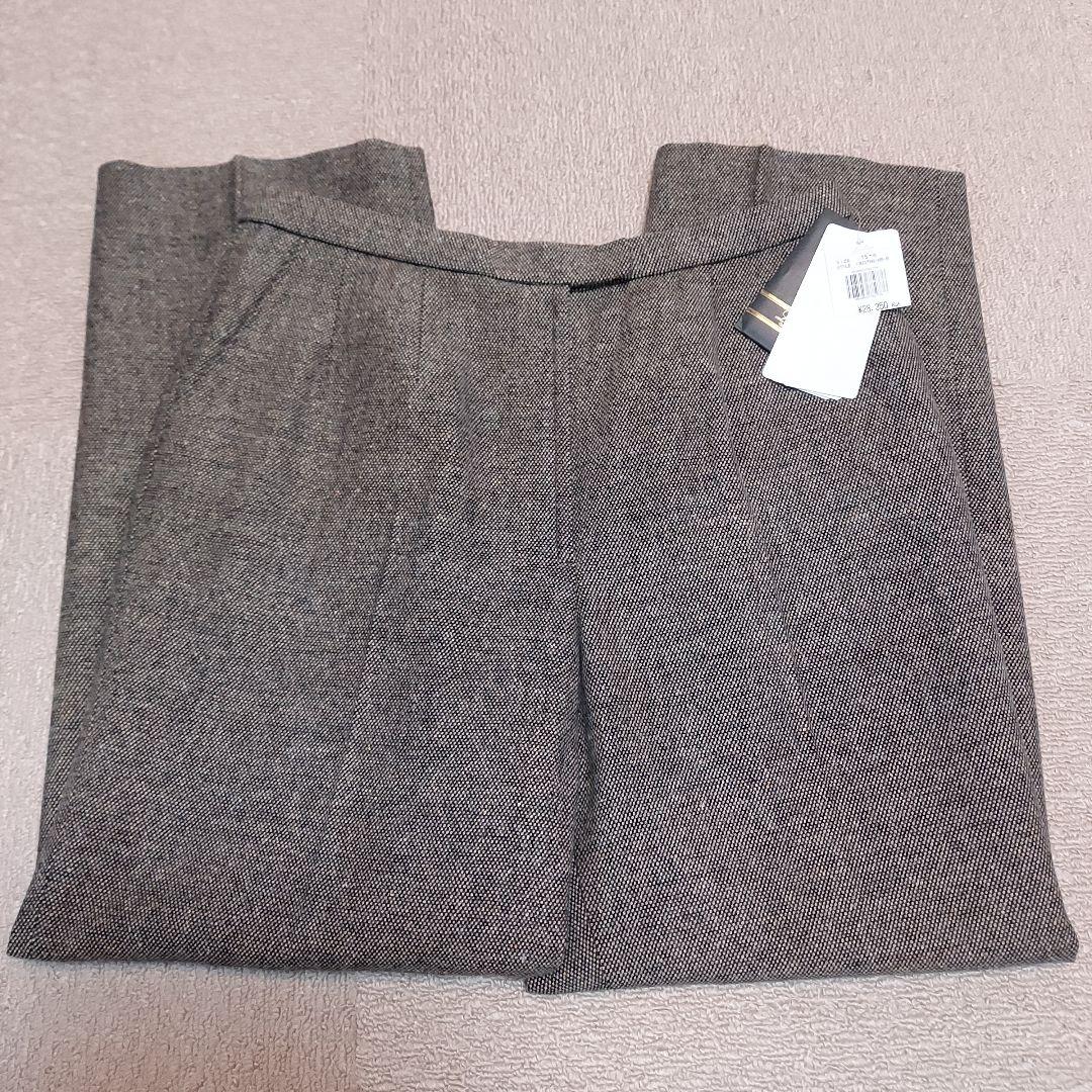 新品未使用　定価 28350円　Leilian　日本製　ツイードパンツ　15号
