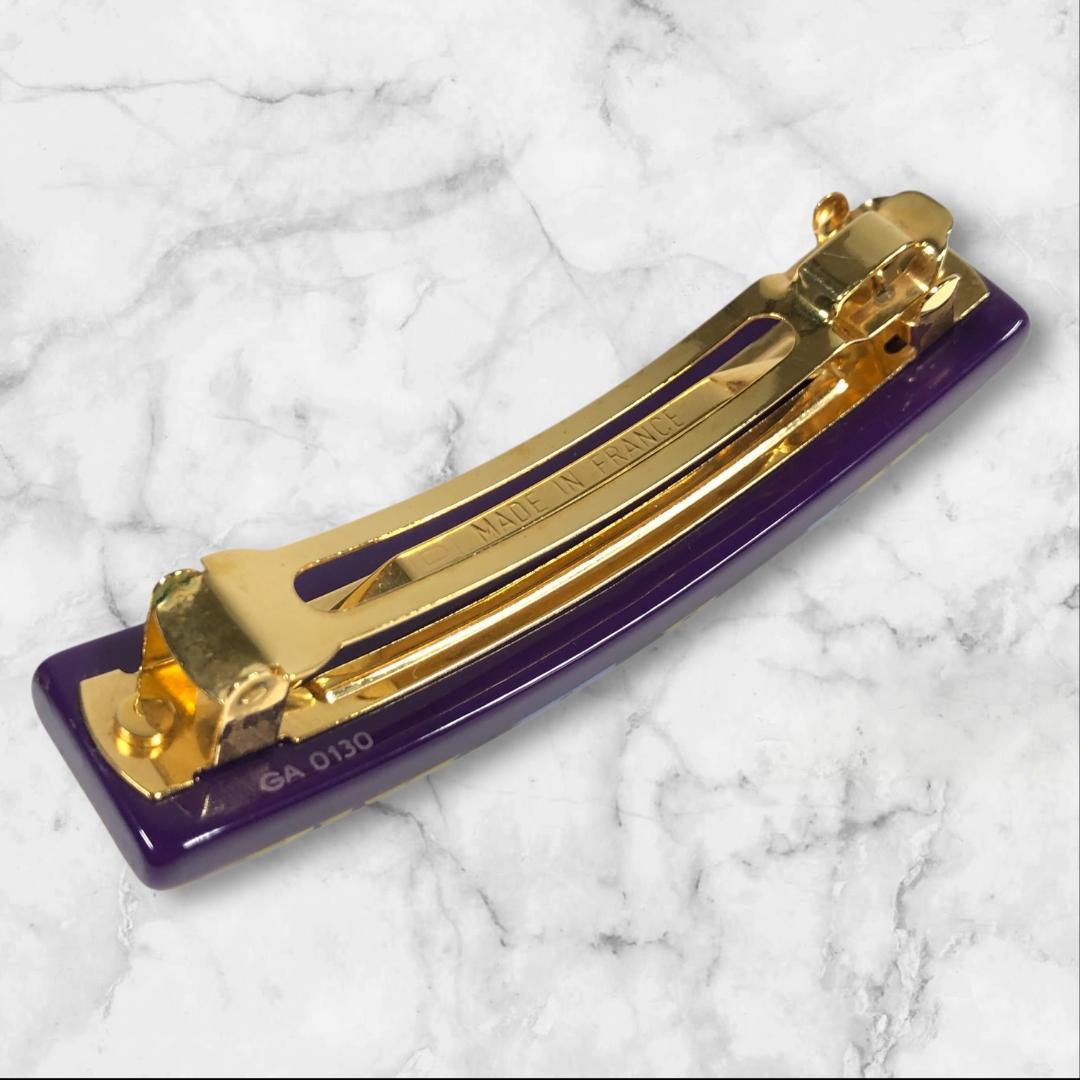 美品 ルイヴィトン バレッタ モノグラム ファランドール 髪留 ヘアアクセサリー