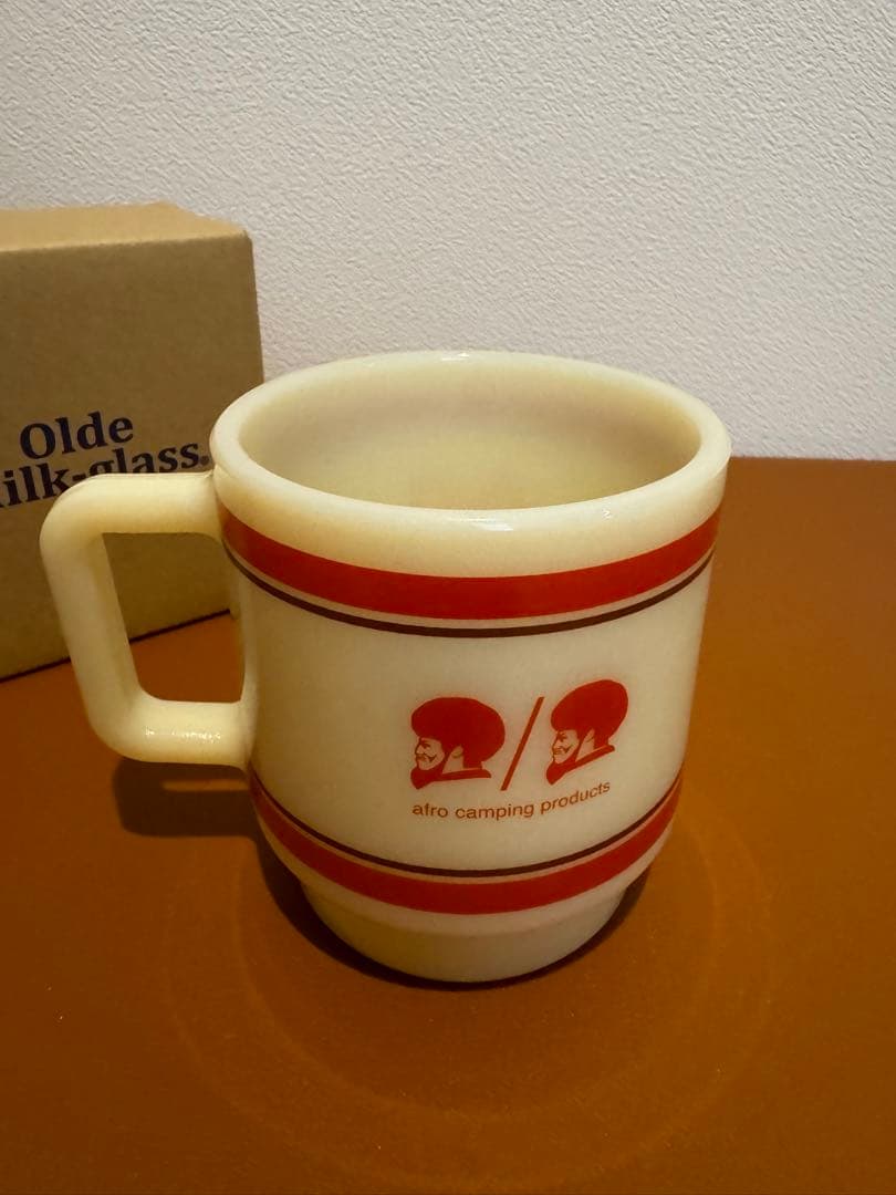 入手困難】ネルデザインワークス / AFRO CAMP / ミルクグラス