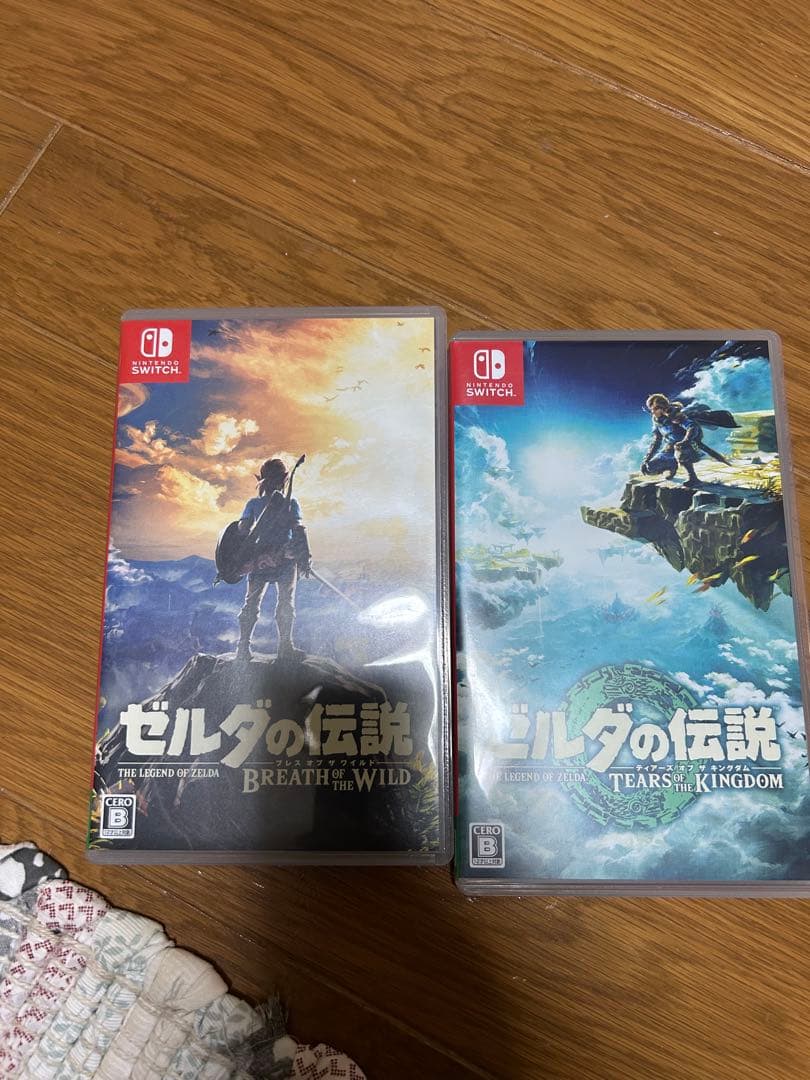 ゼルダの伝説 ブレスオブザワイルド & ティアーズ オブ ザ キングダム セット