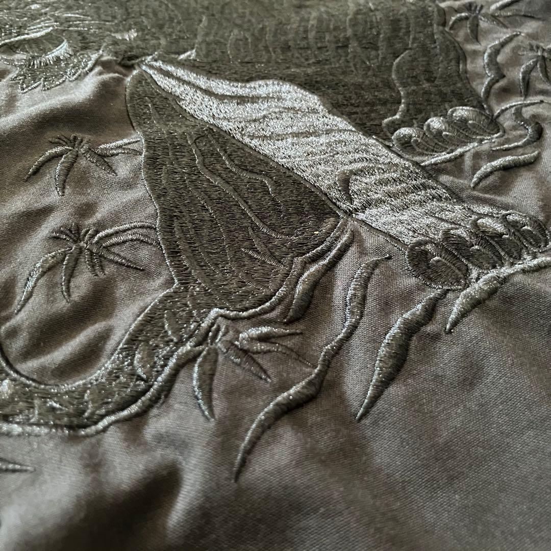 希少美品✨虎 刺繍 スカジャン MA-1 スーベニアジャケット リバーシブル