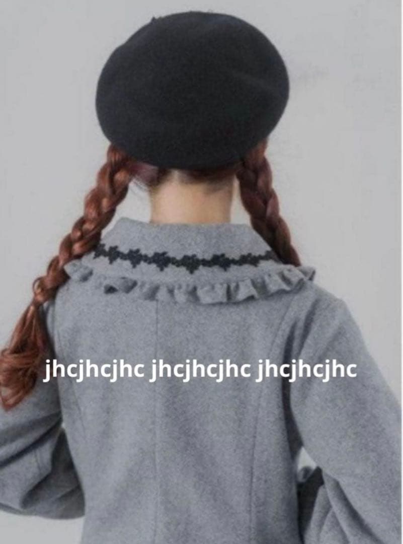 m♡petit 青木美沙子 しまみさ　ロングコート　LL グレー　しまむら