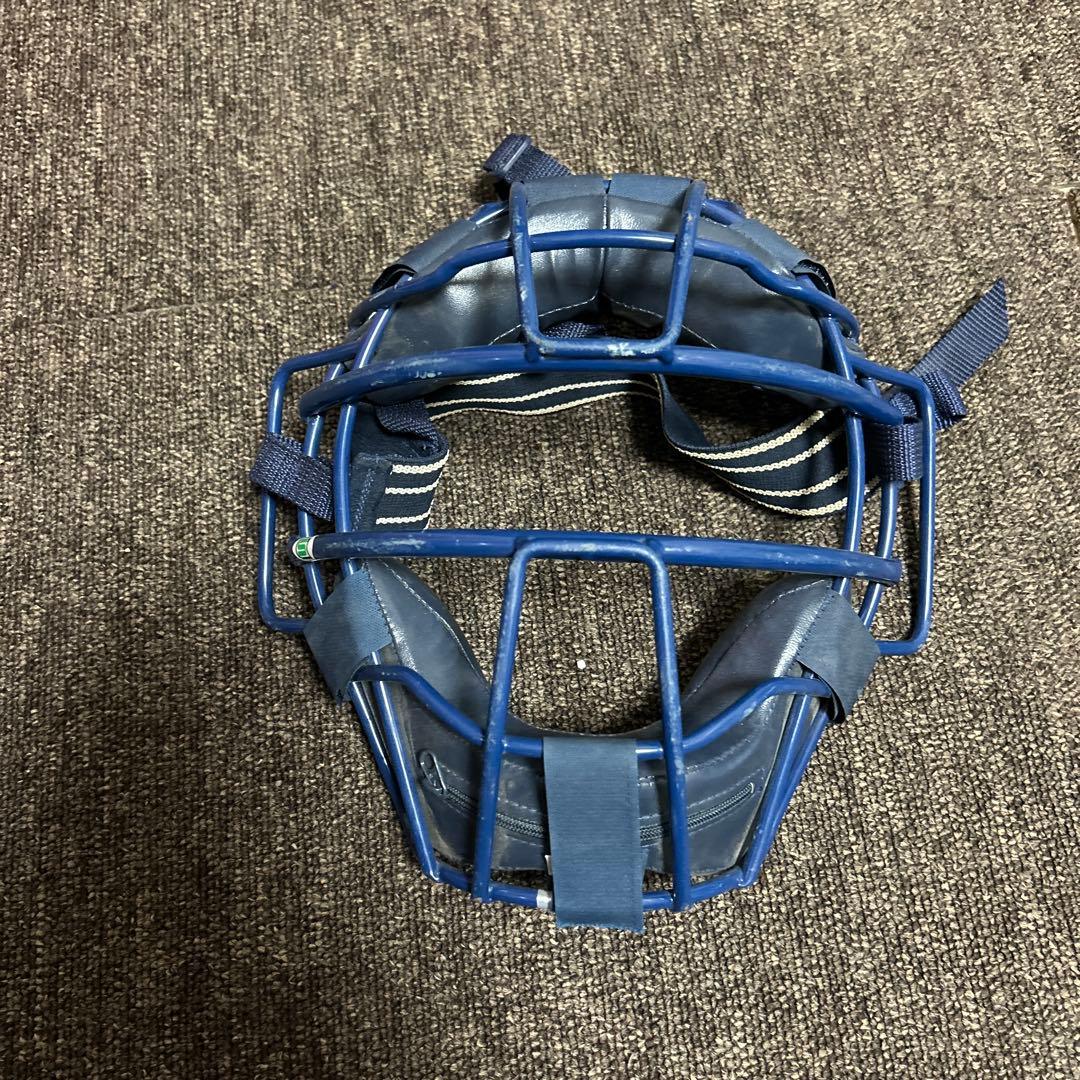 少年軟式キャッチャー防具セット ネイビー フリーサイズ