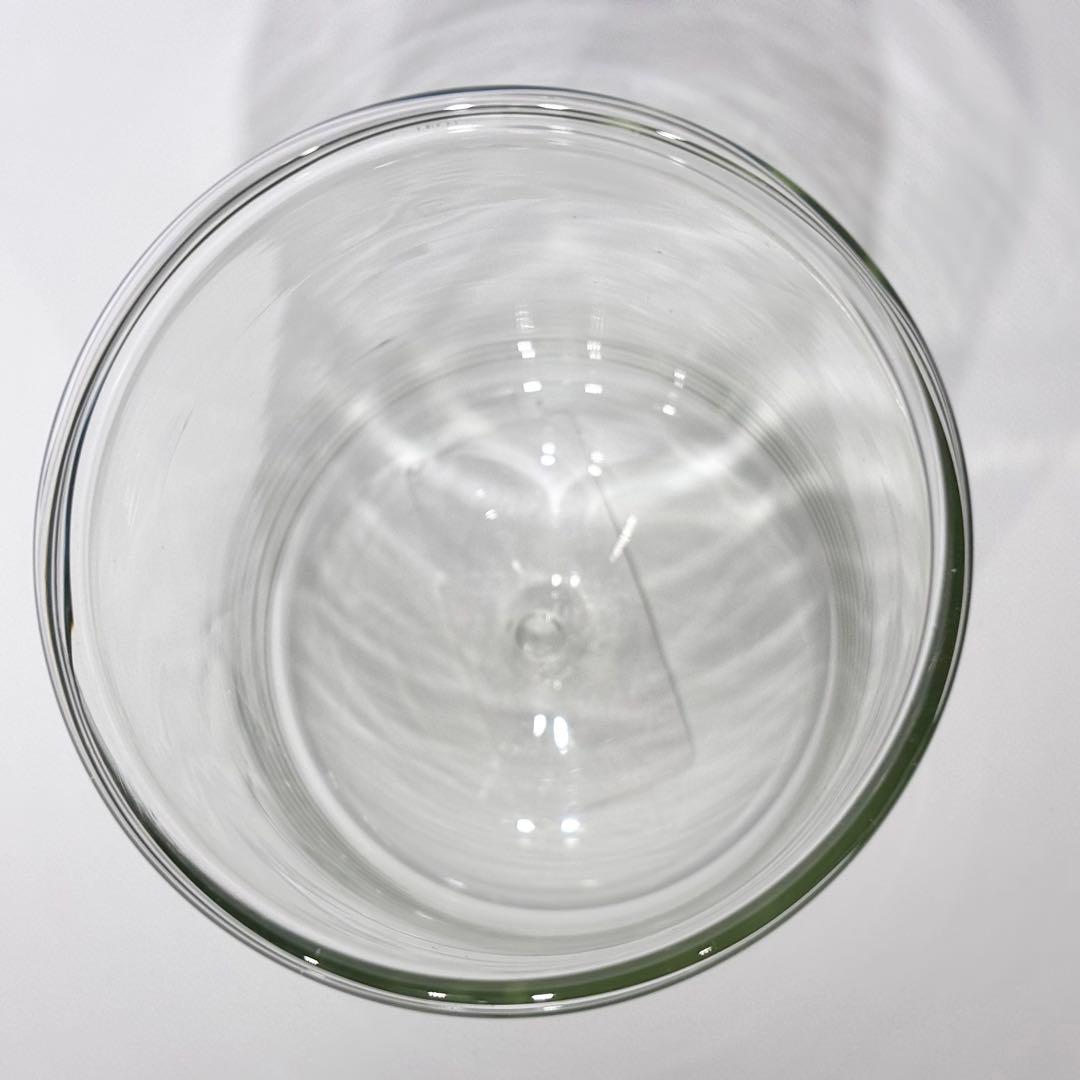 Kumono★新品・未使用品！翁再生硝子工房 白いフタのコクモツポット