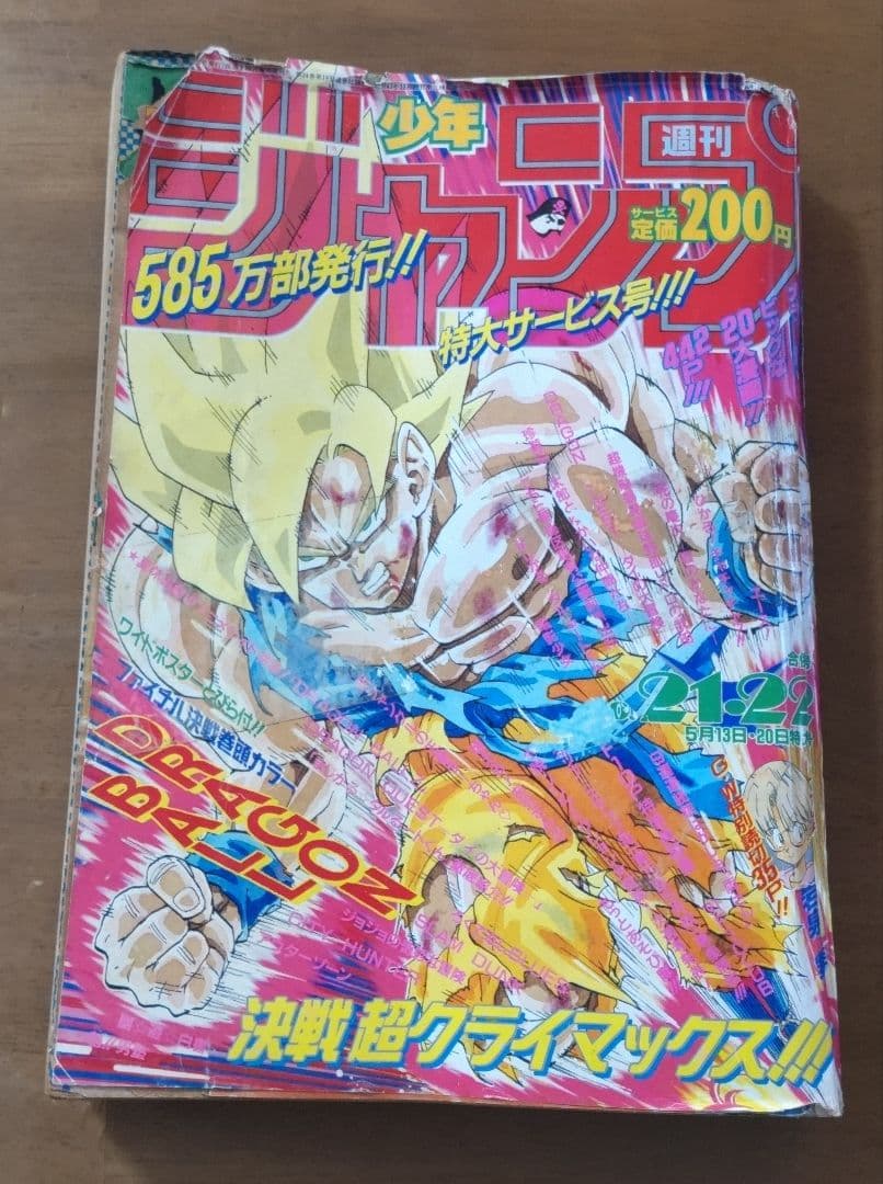 少年ジャンプ 1991年 21・22 合併号 ドラゴンボール 表紙号