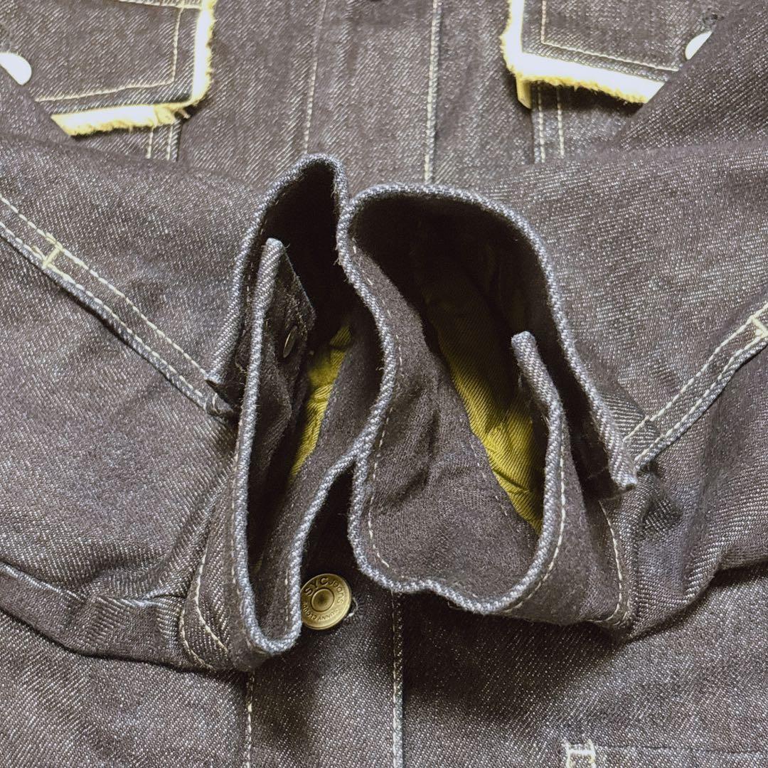 Sunny Clouds サニークラウズ 裏ボアデニムジージャンコート LL