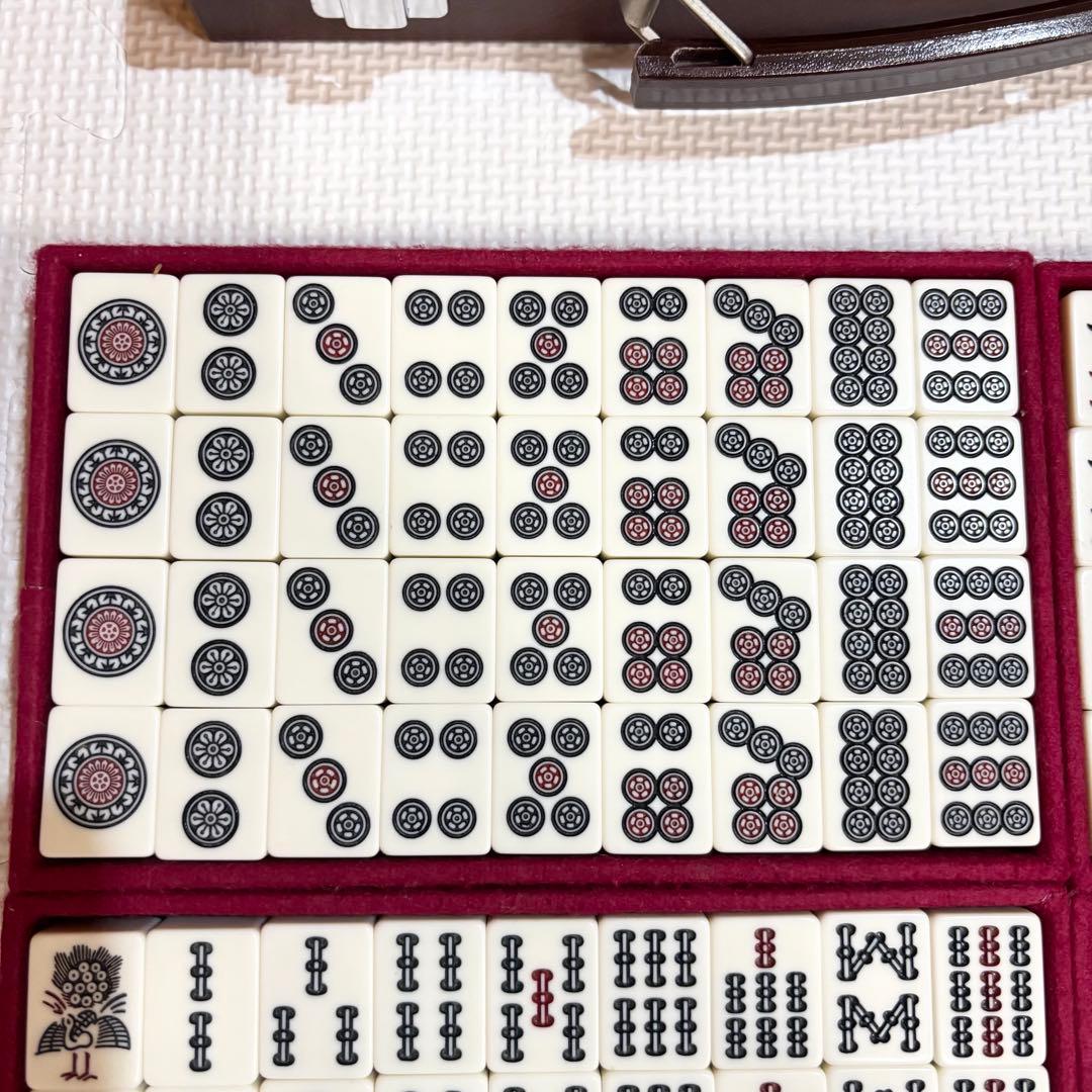 【希少】パステルニューワイド牌 ミズノ 丸一？ 麻雀牌 背青牌 全自動麻雀牌