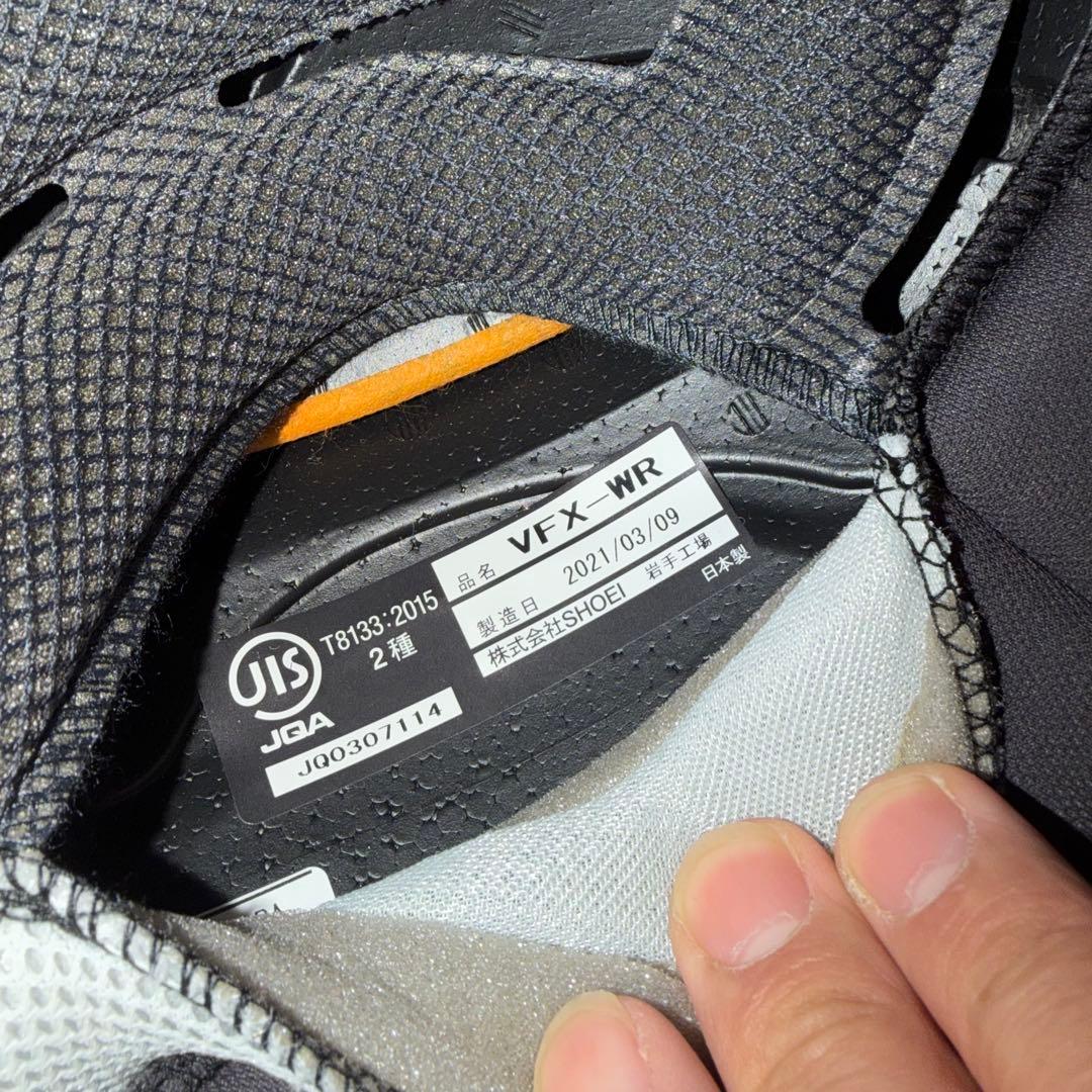 美品 SHOEI VFX-WR ALLEGIANT tc3 Lサイズ