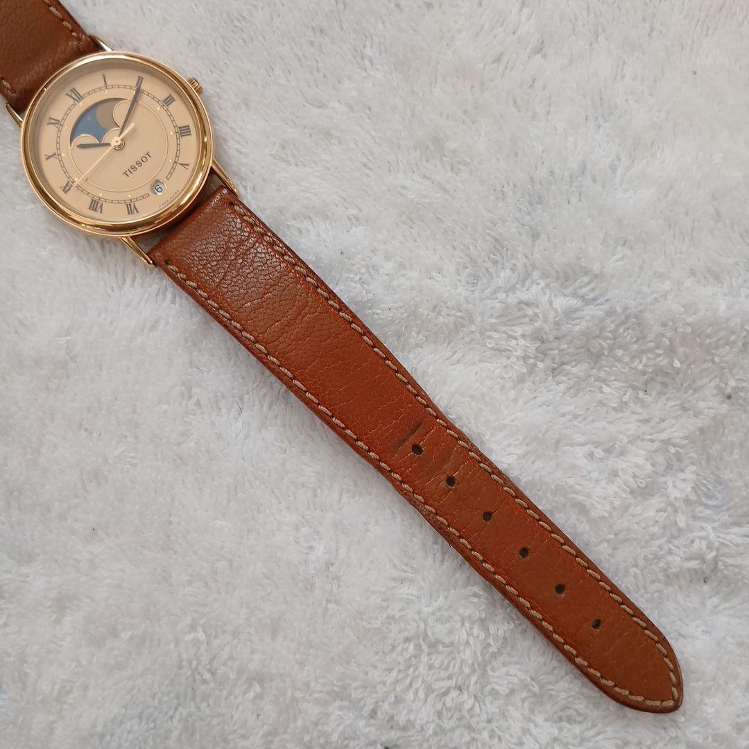 h*✨様 TISSOT ムーンフェイズ 腕時計 ゴールド/ブラウン