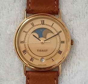 h*✨様 TISSOT ムーンフェイズ 腕時計 ゴールド/ブラウン