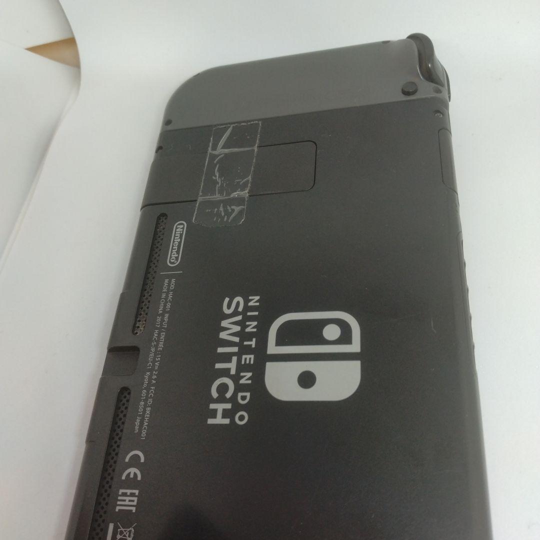 Switch本体グレー、携帯ゲームとしての使用以外はジャンク品