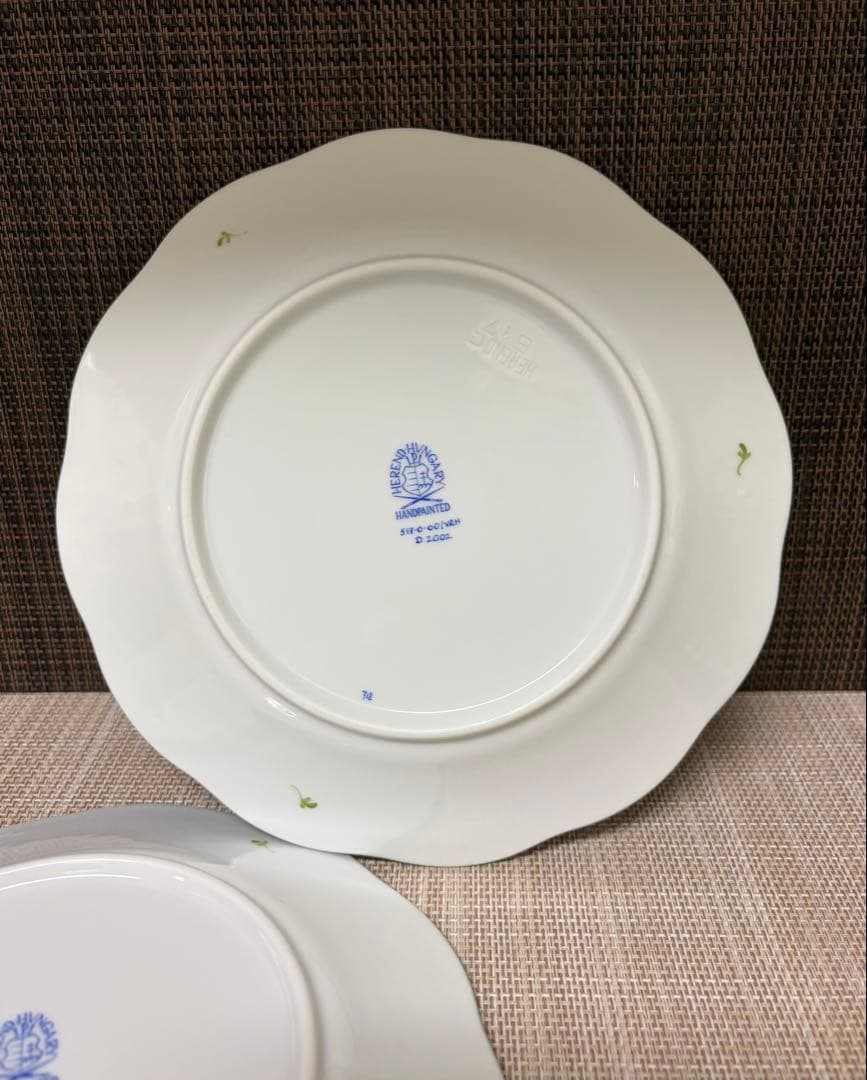 HEREND ウィーンの薔薇 プレート 19cm