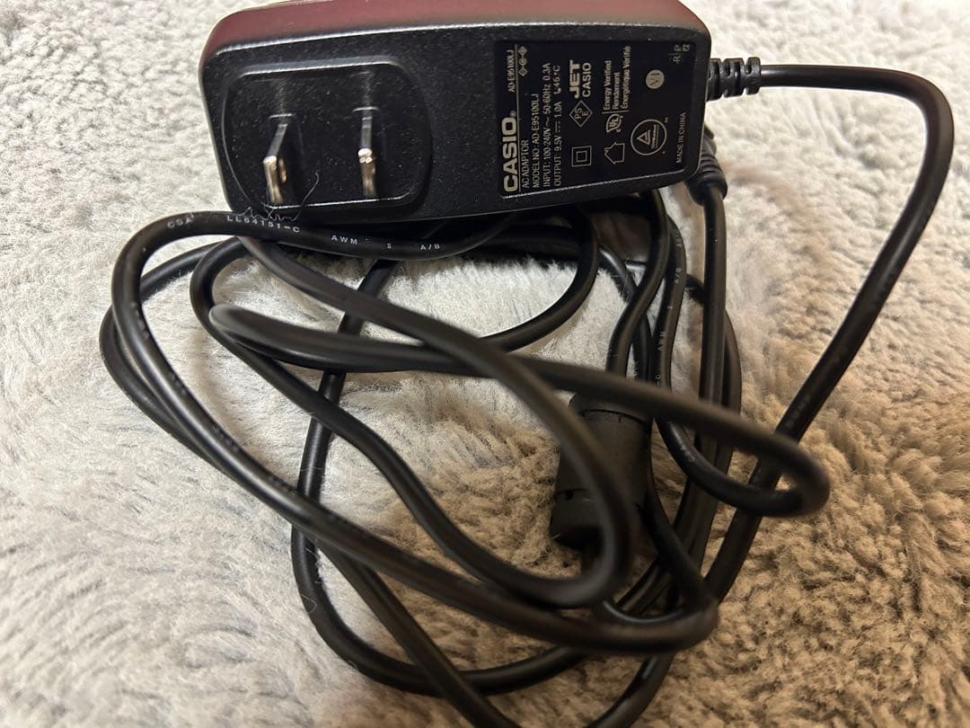 カシオトーン2022年製【CASIO CT-S200キーボード赤61鍵盤】電池付