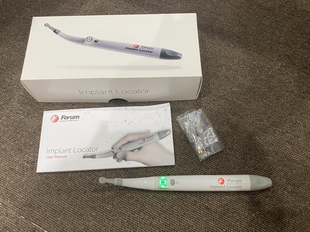 インプラント　ロケーター　「光で知らせるインプラント探知機」