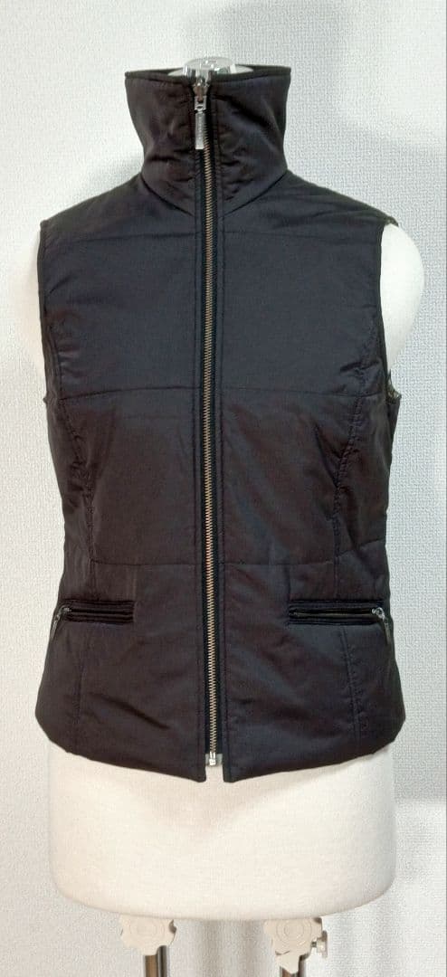 【美品】バーバリーロンドン ダウン size38 ベスト ノバチェック