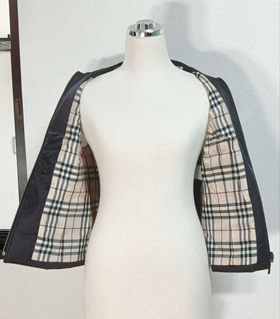 【美品】バーバリーロンドン ダウン size38 ベスト ノバチェック