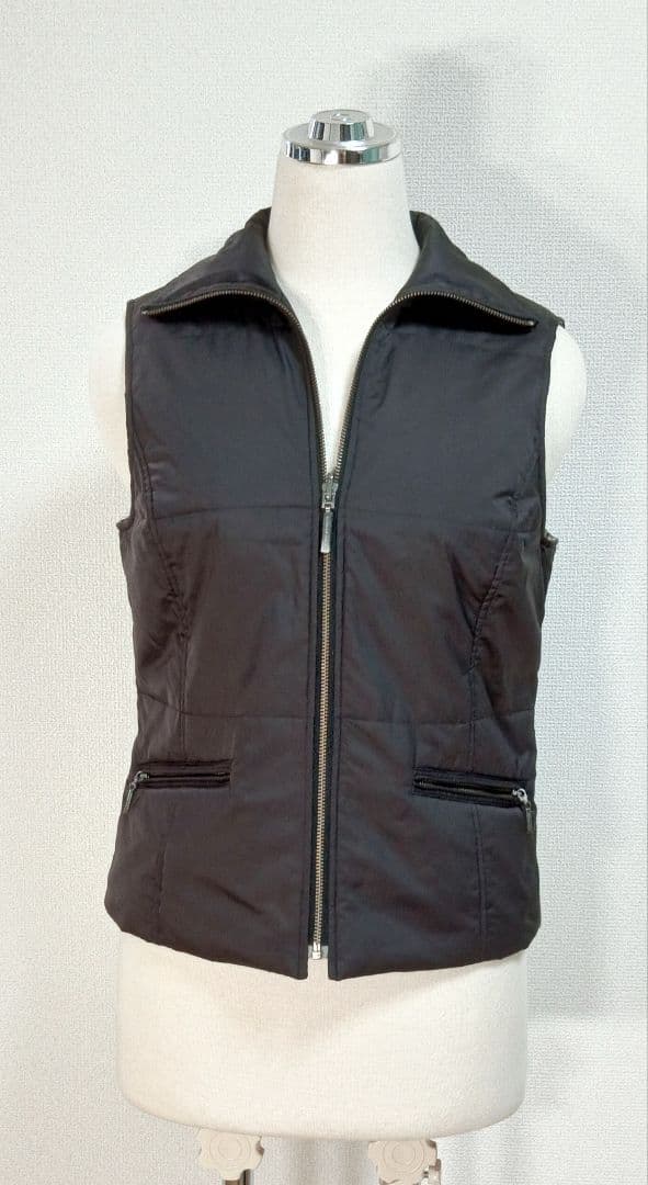 【美品】バーバリーロンドン ダウン size38 ベスト ノバチェック