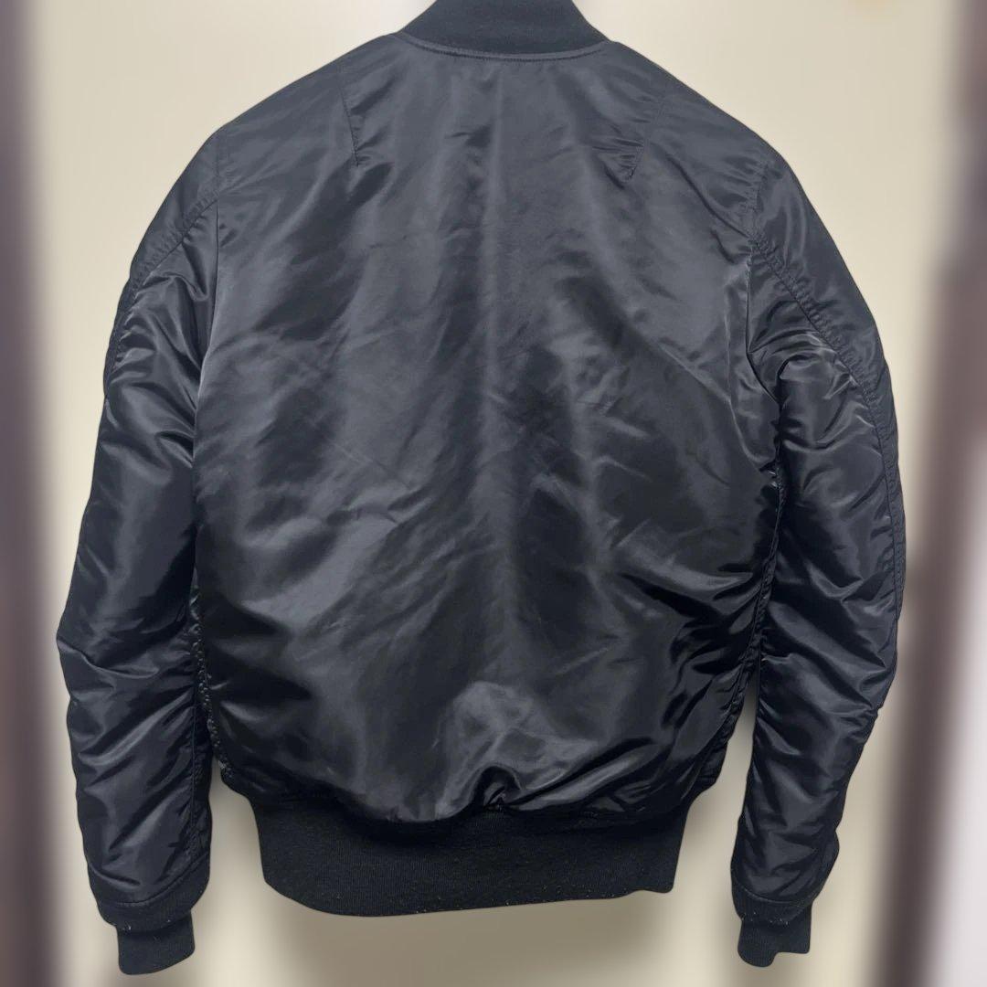 アルファ　リバーシブル　MA-1 ブラックS