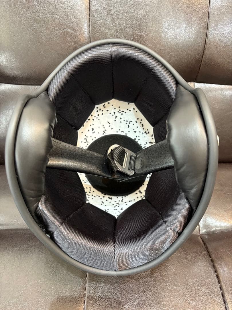 S*S様 希少Bellベルジェットヘルメット500-TXJサイズ Sアイボリーb