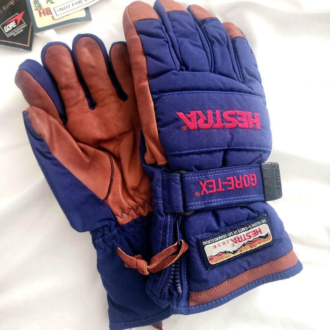 Hestraヘストラ 　GORE-TEX　レザー ゴアテックスグローブ 　8