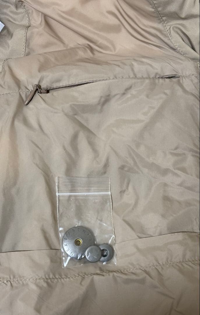 【美品】キャメル色　ピレネックス ダウンベスト