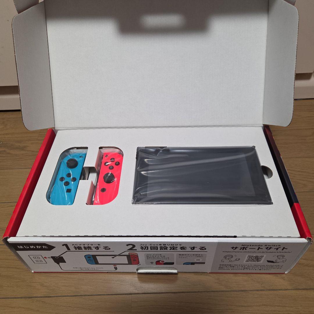 新品未使用　Nintendo Switch バッテリー強化版 旧箱