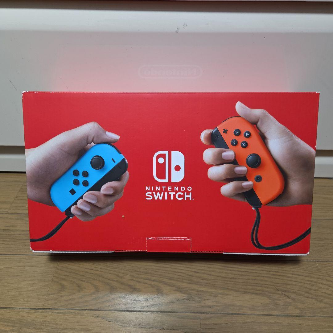 新品未使用　Nintendo Switch バッテリー強化版 旧箱