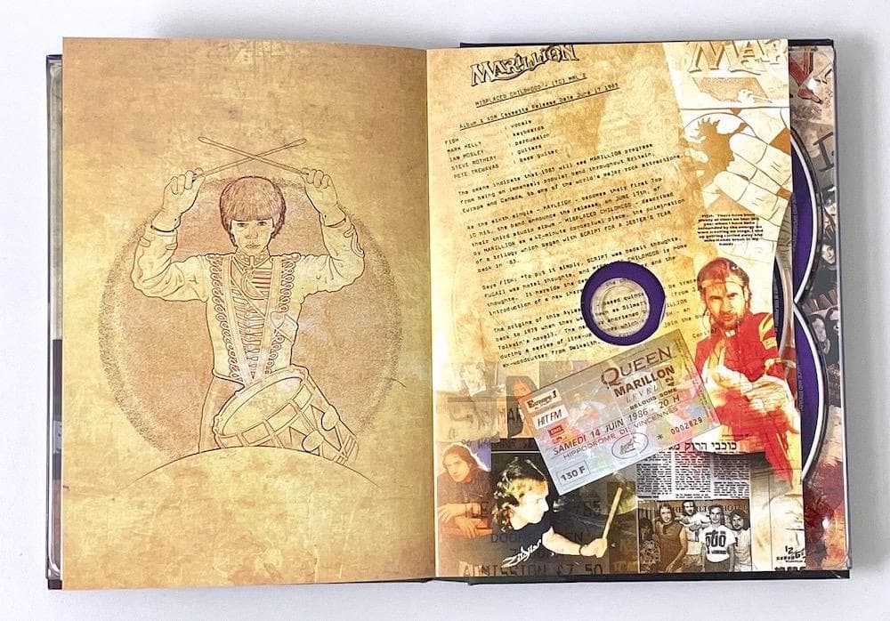 廃盤 CD MARILLION 過ち色の記憶 デラックス・エディション 5枚組