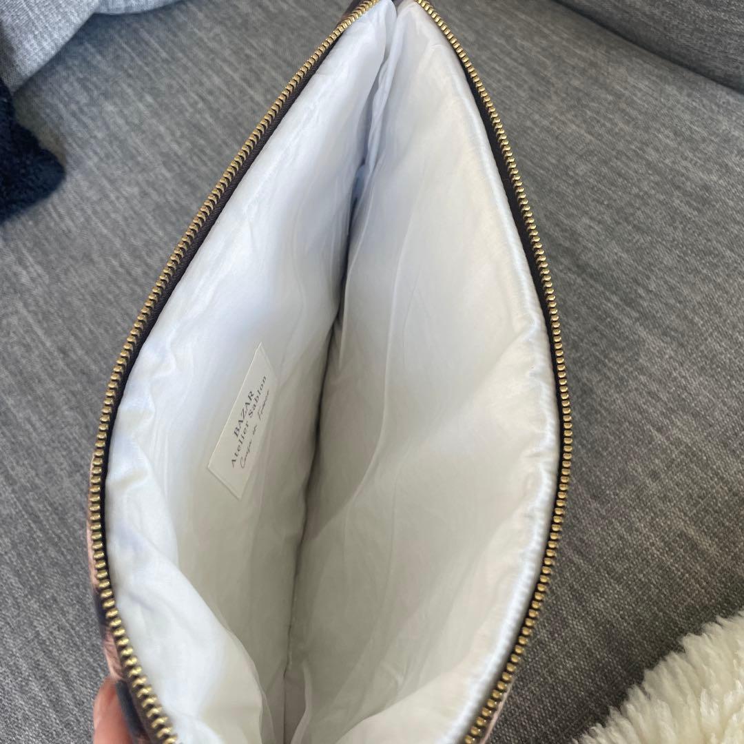 【新品】BAZAR LEOPARD クラッチバック