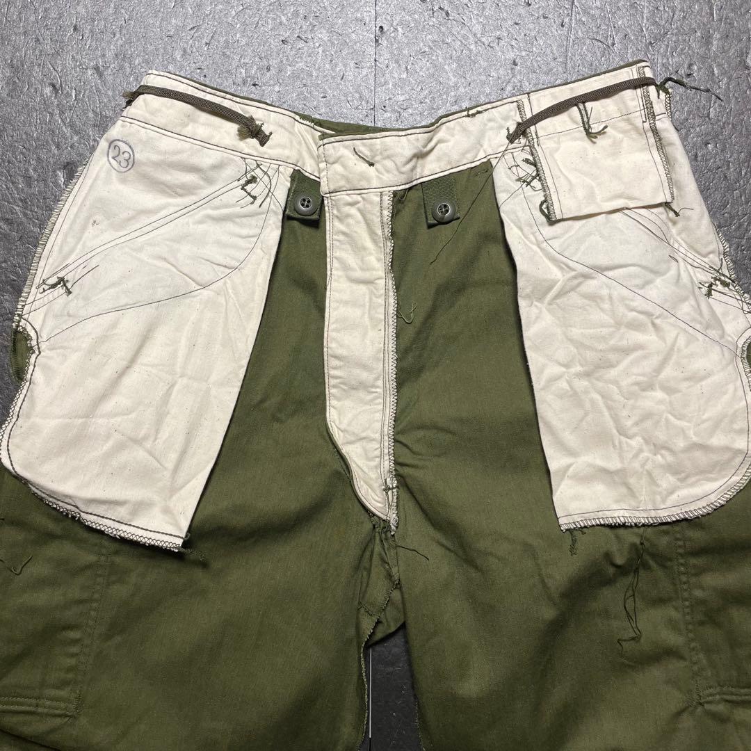 米軍実物 74年 M65カーゴパンツ M-R