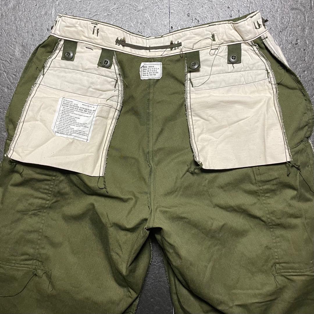 米軍実物 74年 M65カーゴパンツ M-R