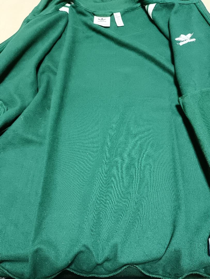 adidas ダークグリーン ベッケンバウアー 美品 IY8075 L