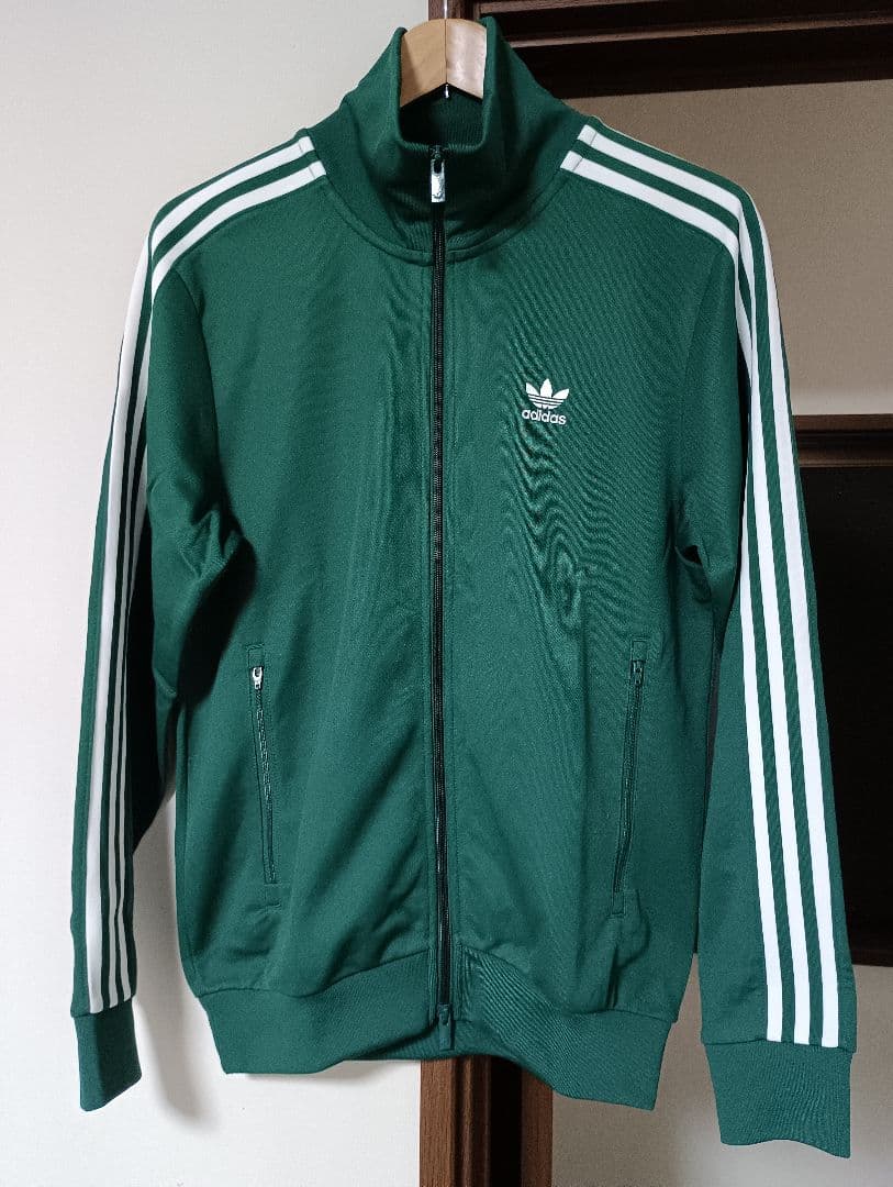 adidas ダークグリーン ベッケンバウアー 美品 IY8075 L