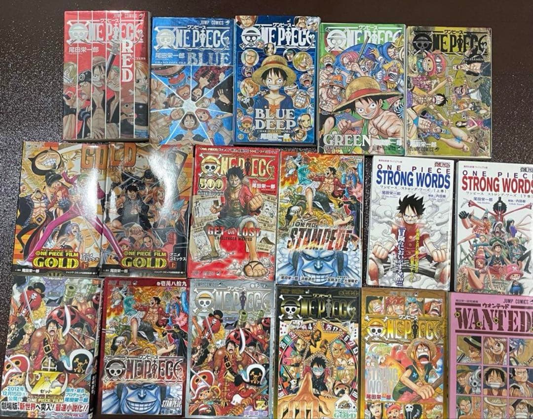 ONEPIECE 106巻まで 関連本17冊 帯付き多数　 美品多数