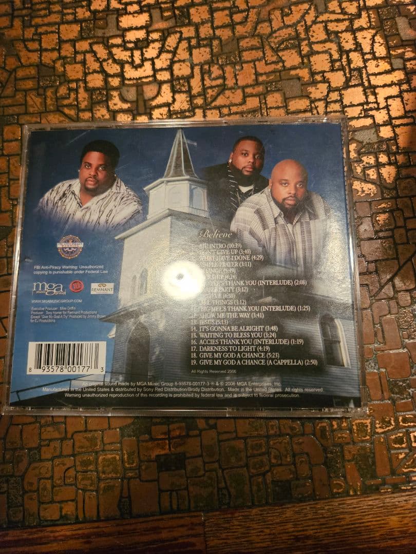 ミュージック BROTHERS IN UNITY  Believe  cd