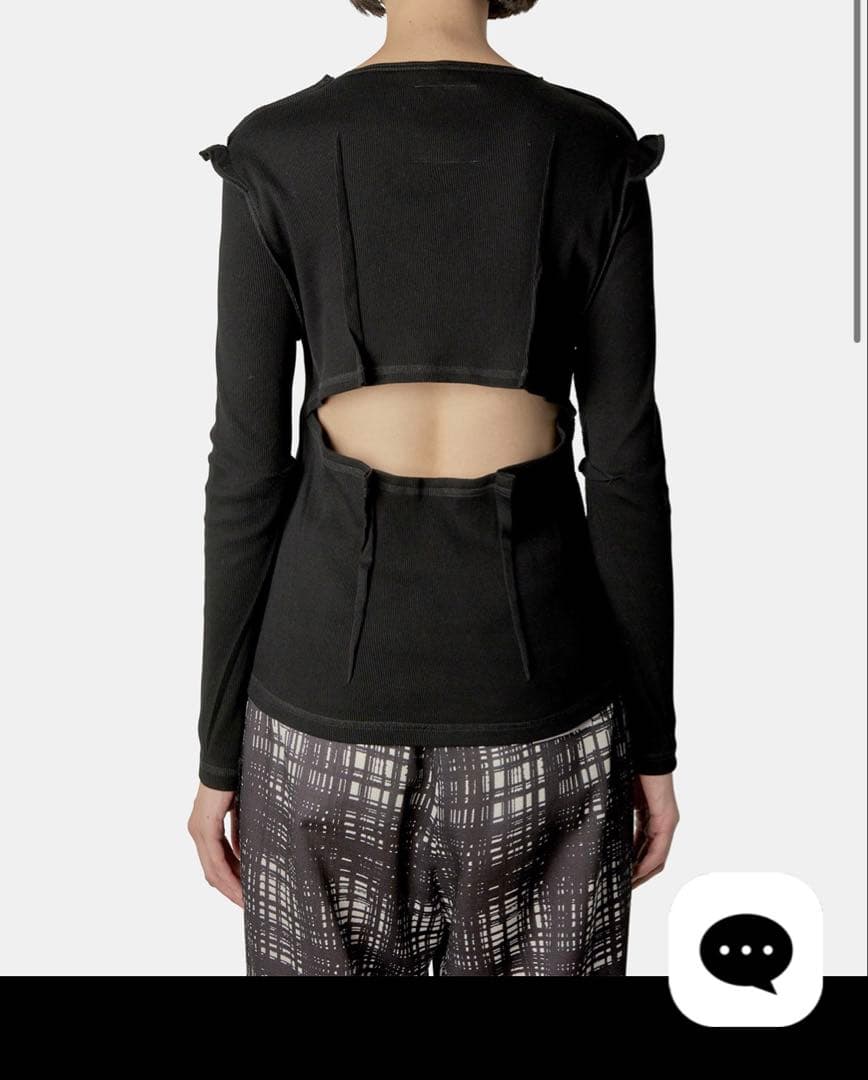 【Maison Mihara Yasuhiro】Tucked LS Tee