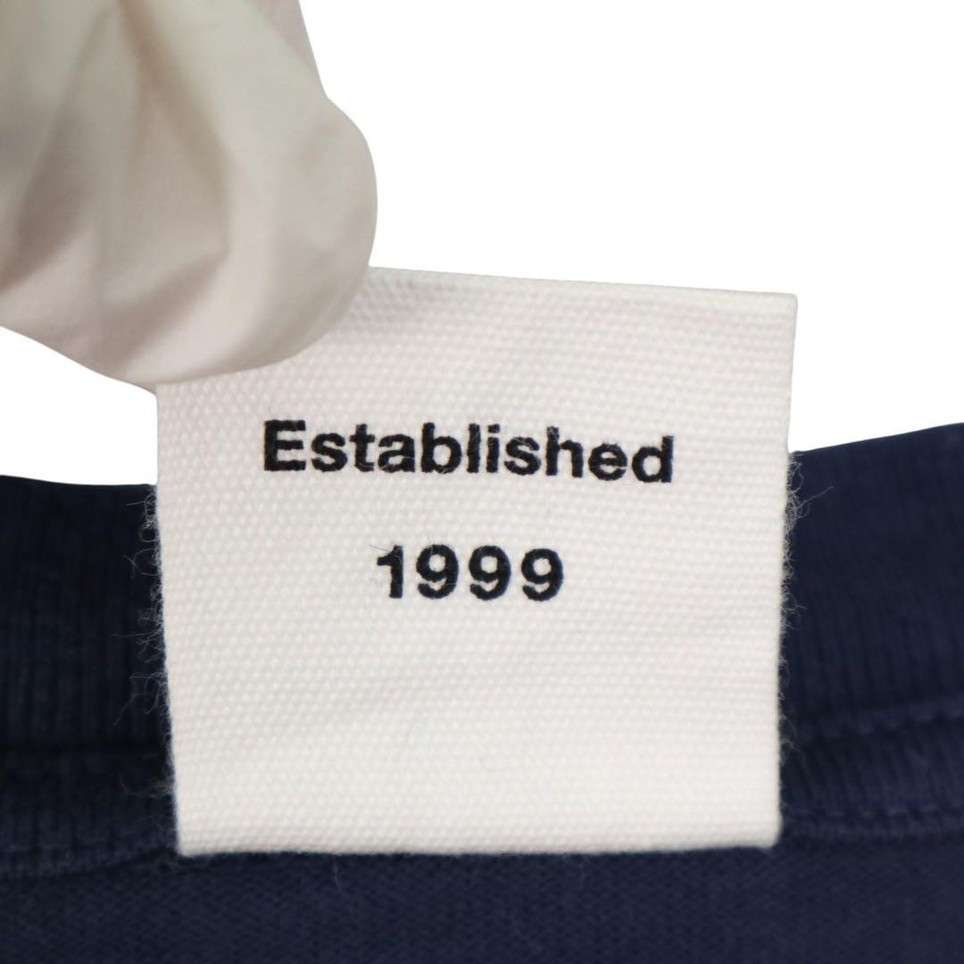 ループウィラー W337リラックスフィット ロングスリーブ　ネイビー【M】