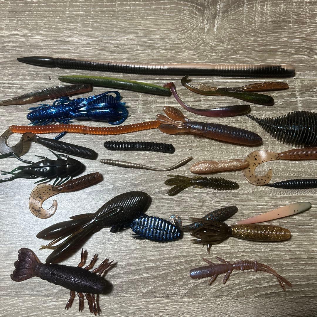 バス釣り引退　ルアーセット