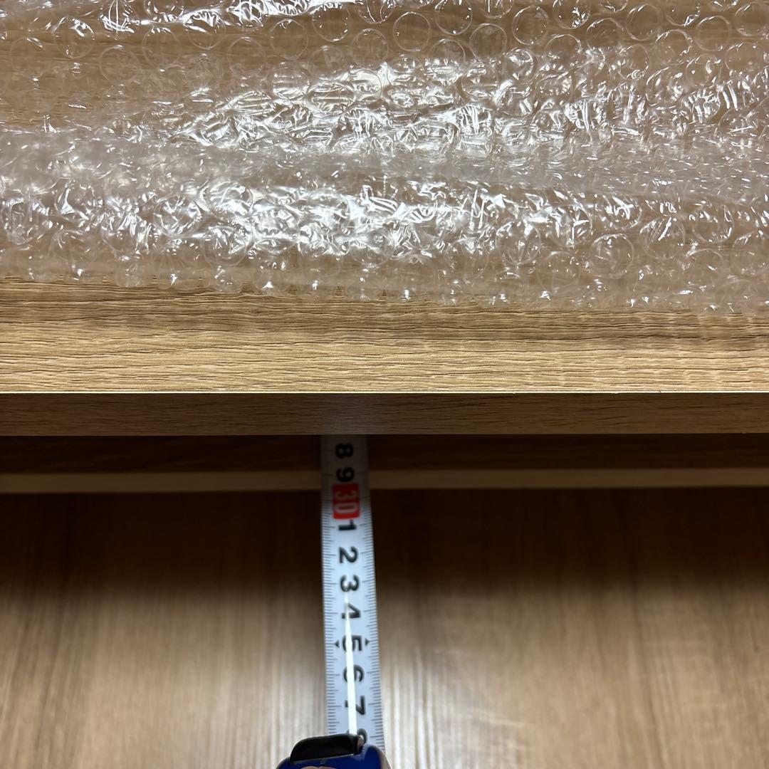 木目調 テレビボード 約100cm 引き出し付き